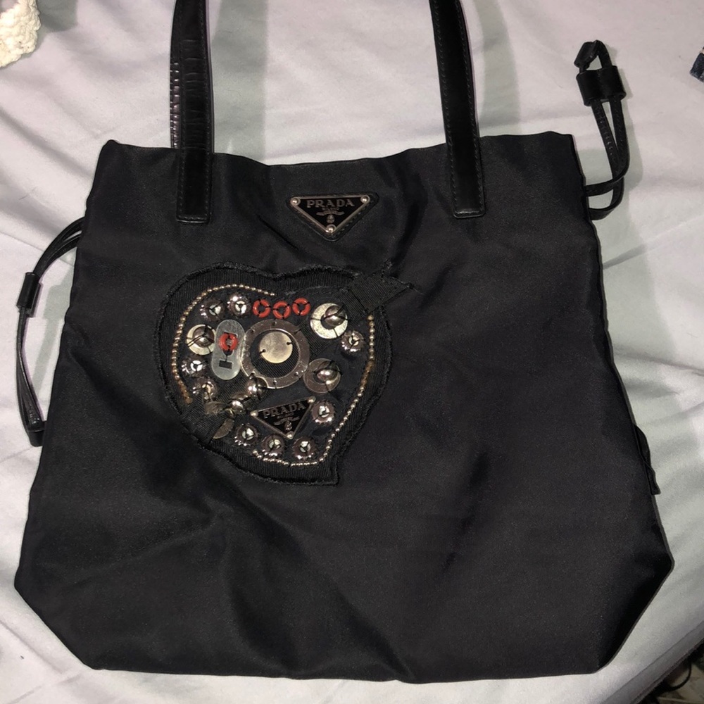 Authentic Prada Nylon Tote
